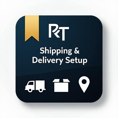 إعداد نظام الشحن والتوصيل